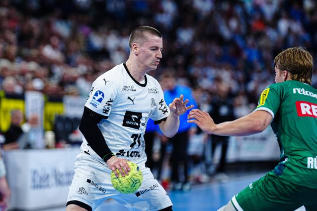 Elias Ellefsen a Skipagotu THW Kiel, 71 GER, THW Kiel vs SC DHfK Leipzig, Handball, Bundesliga, Matchday, 31, Season 2024 2025, 28 05 2025 GER, THW Kiel vs SC DHfK Leipzig, Handball, Bundesliga, Matchday, 31, Season 2024 2025, 28 05 2025 Kiel Copyright: xEibner-Pressefoto MarcelxvonxFehrnx EP_MFN