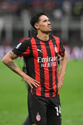 TIJANI REIJNDERS, Serie A 2024-25, Milan-Monza 2-0, Milan New Shirt 2025-26, azione, action, single shot SERIE A 2024-25 MILAN-MONZA 2-0 Milan Maglia Nuova 2025-26
