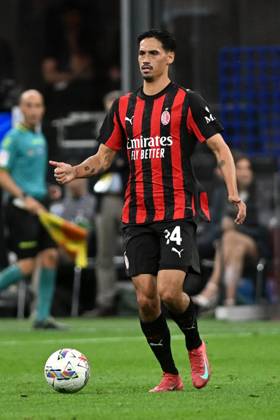 TIJANI REIJNDERS, Serie A 2024-25, Milan-Monza 2-0, Milan New Shirt 2025-26, azione, action, single shot SERIE A 2024-25 MILAN-MONZA 2-0 Milan Maglia Nuova 2025-26