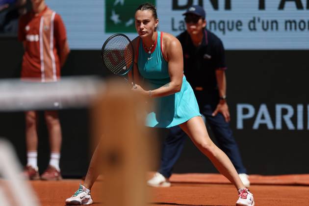 May 30, 2025, Paris, Celestynow, France: ARYNA SABALENKA during the match against Olga Danilovic of Serbia at the third round of the French Open 2025 at Roland Garros in Paris. Paris France - ZUMAc278 20250530_zsp_c278_004 Copyright: xMarcinxCholewinskix