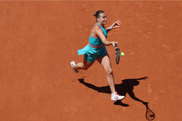 May 30, 2025, Paris, Celestynow, France: ARYNA SABALENKA during the match against Olga Danilovic of Serbia at the third round of the French Open 2025 at Roland Garros in Paris. Paris France - ZUMAc278 20250530_zsp_c278_006 Copyright: xMarcinxCholewinskix