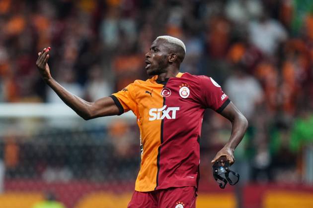 Galatasaray v RAMS Basaksehir - Turkish Super Lig ISTANBUL, TURKIYE - MAY 30: Victor Osimhen of Galatasaray in action during the 38th and final week match of the Turkish Super Lig between Galatasaray and RAMS Basaksehir at RAMS Park in Istanbul, Turkiye on May 30, 2025. Hakan Akgun Anadolu Istanbul Turkey. Editorial use only. Please get in touch for any other usage.  Copyright: x2025xAnadoluxHakanxAkgunx