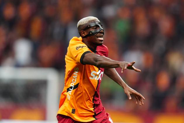 Galatasaray v RAMS Basaksehir - Turkish Super Lig ISTANBUL, TURKIYE - MAY 30: Victor Osimhen of Galatasaray in action during the 38th and final week match of the Turkish Super Lig between Galatasaray and RAMS Basaksehir at RAMS Park in Istanbul, Turkiye on May 30, 2025. Hakan Akgun Anadolu Istanbul Turkey. Editorial use only. Please get in touch for any other usage.  Copyright: x2025xAnadoluxHakanxAkgunx