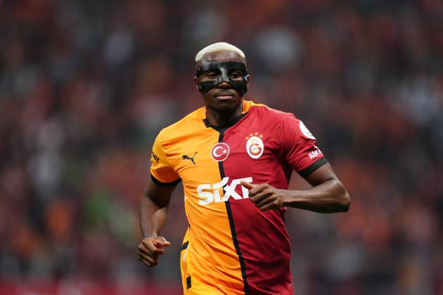 Galatasaray v RAMS Basaksehir - Turkish Super Lig ISTANBUL, TURKIYE - MAY 30: Victor Osimhen of Galatasaray in action during the 38th and final week match of the Turkish Super Lig between Galatasaray and RAMS Basaksehir at RAMS Park in Istanbul, Turkiye on May 30, 2025. Hakan Akgun Anadolu Istanbul Turkey. Editorial use only. Please get in touch for any other usage.  Copyright: x2025xAnadoluxHakanxAkgunx