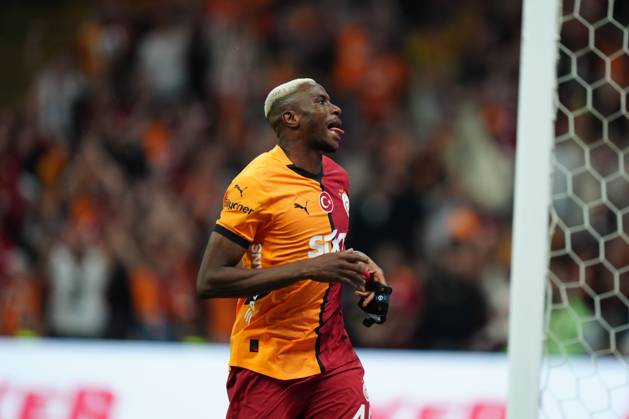 Galatasaray v RAMS Basaksehir - Turkish Super Lig ISTANBUL, TURKIYE - MAY 30: Victor Osimhen of Galatasaray celebrates after scoring a goal during the 38th and final week match of the Turkish Super Lig between Galatasaray and RAMS Basaksehir at RAMS Park in Istanbul, Turkiye on May 30, 2025. Hakan Akgun Anadolu Istanbul Turkey. Editorial use only. Please get in touch for any other usage.  Copyright: x2025xAnadoluxHakanxAkgunx