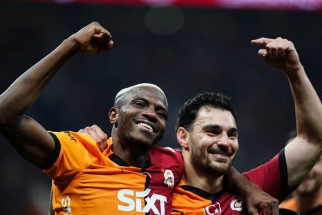 Galatasaray v RAMS Basaksehir - Turkish Super Lig ISTANBUL, TURKIYE - MAY 30: Victor Osimhen of Galatasaray celebrates after scoring a goal during the 38th and final week match of the Turkish Super Lig between Galatasaray and RAMS Basaksehir at RAMS Park in Istanbul, Turkiye on May 30, 2025. Hakan Akgun Anadolu Istanbul Turkey. Editorial use only. Please get in touch for any other usage.  Copyright: x2025xAnadoluxHakanxAkgunx