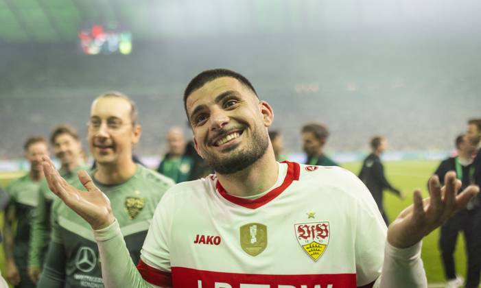 Berlin, Germany 24th May 2025 Deniz Undav VfB Arminia Bielefeld VfB Stuttgart 24 05 2025
