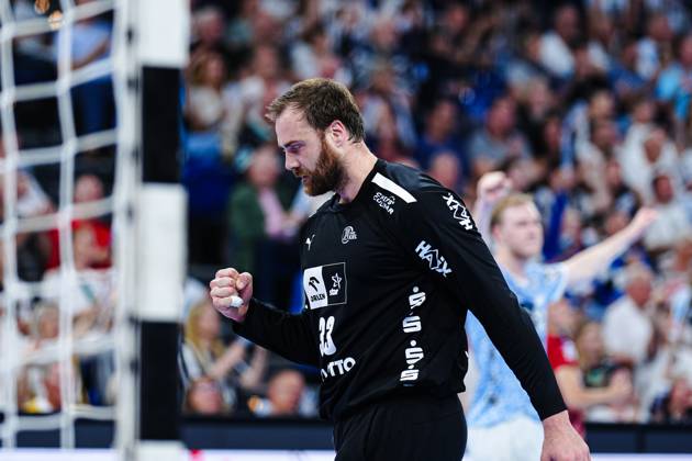 Cheers after Andreas Wolffs save THW Kiel, 33 GER, THW Kiel vs Handball Sport Verein Hamburg, Handball, Bundesliga, Matchday 32, 2024 2025 season, 31 05 2025 GER, THW Kiel vs Handball Sport Verein Hamburg, Handball, Bundesliga, Matchday 32, 2024 2025 season, 31 05 2025 Kiel Copyright: xEibner-Pressefoto MarcelxvonxFehrnx EP_MFN