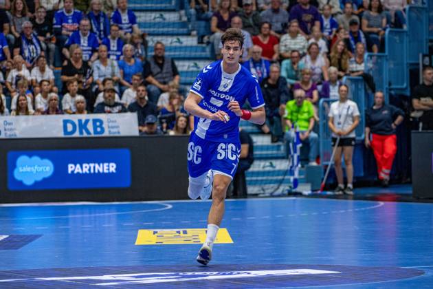 Daikin Handball Bundesliga, VfL Gummersbach SC DHFK Leipzig 31 05 2025 Julian Köster VfL Gummersbach, 7 , Daikin Handball Bundesliga, VfL Gummersbach SC DHFK Leipzig 31 05 2025 Copyright: xBEAUTIFULxSPORTS Erlhofx