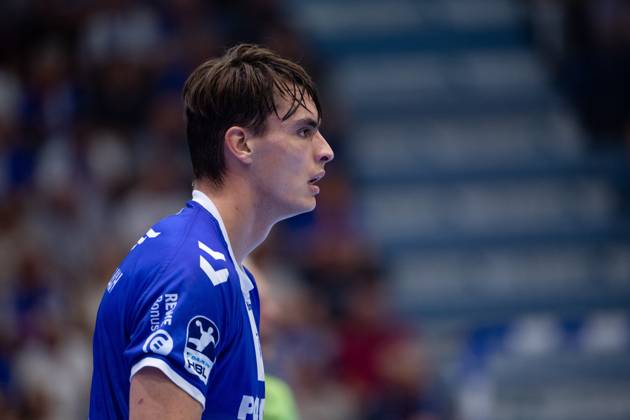 Daikin Handball Bundesliga, VfL Gummersbach SC DHFK Leipzig 31 05 2025 Julian Köster VfL Gummersbach, 7 , Daikin Handball Bundesliga, VfL Gummersbach SC DHFK Leipzig 31 05 2025 Copyright: xBEAUTIFULxSPORTS Erlhofx