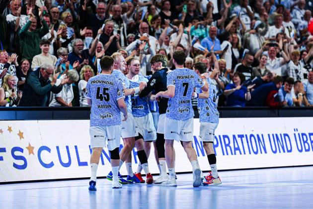 THW Kiel cheers after victory end of match GER, THW Kiel vs Handball Sport Verein Hamburg, Handball, Bundesliga, Matchday 32, Season 2024 2025, 31 05 2025 GER, THW Kiel vs Handball Sport Verein Hamburg, Handball, Bundesliga, Matchday 32, Season 2024 2025, 31 05 2025 Kiel Copyright: xEibner-Pressefoto MarcelxvonxFehrnx EP_MFN