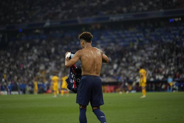 2025 UEFA Champions League Final: Paris Saint-Germain F.C. vs. FC Internazionale Milano Desire Doue of Paris Saint-Germain F.C. scores his second goal of the evening and celebrates during the 2025 UEFA Champions League Final: Paris Saint-Germain F.C. vs. FC Internazionale Milano on 31 May 2025, at Munich Football Arena, in Munich, Germany Munich Munich Football Arena Germany Copyright: xAlexandraxFechetex _ADR2991