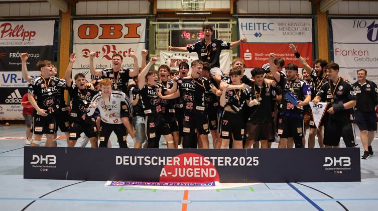 Handball, A Youth BL, U19, Final, HC Erlangen is German champion
