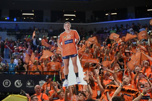 June 1, 2025, Budapest, Budapest, Hungary: Fans of Odense Handbold before the final of the EHF Champions League Woman between Gyori Audi ETO KC and Odense Handbold on the second day of the EHF Champions league Final4 Woman in Budapest on the 1th of June. Budapest Hungary - ZUMAs291 20250601_zip_s291_038 Copyright: xBalintxSzentgallayx