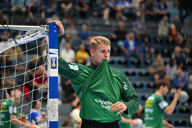 Solo photo Kristian Saeveras SC DHfK Leipzig 12 VfL Gummersbach vs SC DHfK Leipzig, Handball, Daikin 1 Bundesliga, Matchday 32, Season 2024 2025, Schwalbe Arena Gummersbach, 31 05 2025 VfL Gummersbach vs SC DHfK Leipzig, Handball, Daikin 1 Bundesliga, Matchday 32, Season 2024 2025, Schwalbe Arena Gummersbach, 31 05 2025 Gummersbach Copyright: xEibner-Pressefoto JuergenxAugstx EP_JAT