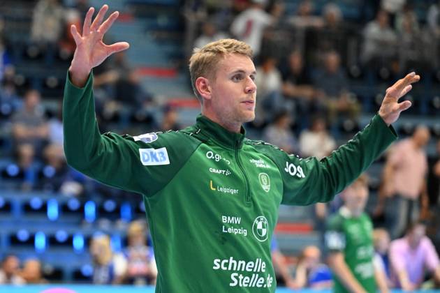 Solo photo Kristian Saeveras SC DHfK Leipzig 12 VfL Gummersbach vs SC DHfK Leipzig, Handball, Daikin 1 Bundesliga, Matchday 32, Season 2024 2025, Schwalbe Arena Gummersbach, 31 05 2025 VfL Gummersbach vs SC DHfK Leipzig, Handball, Daikin 1 Bundesliga, Matchday 32, Season 2024 2025, Schwalbe Arena Gummersbach, 31 05 2025 Gummersbach Copyright: xEibner-Pressefoto JuergenxAugstx EP_JAT