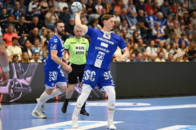 Ole Pregler VfL Gummersbach 23 VfL Gummersbach vs SC DHfK Leipzig, Handball, Daikin 1 Bundesliga, Matchday 32, Season 2024 2025, Schwalbe Arena Gummersbach, 31 05 2025 VfL Gummersbach vs SC DHfK Leipzig, Handball, Daikin 1 Bundesliga, Matchday 32, Season 2024 2025, Schwalbe Arena Gummersbach, 31 05 2025 Gummersbach Copyright: xEibner-Pressefoto JuergenxAugstx EP_JAT
