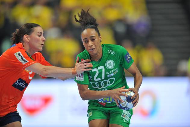 June 1, 2025, Budapest, Budapest, Hungary: NZE MINKO ESTELLE of Gyori Audi ETO KC on the final of the EHF Champions League Woman between Gyori Audi ETO KC and Odense Handbold on the second day of the EHF Champions league Final4 Woman in Budapest on the 1th of June. Budapest Hungary - ZUMAs291 20250601_zip_s291_043 Copyright: xBalintxSzentgallayx
