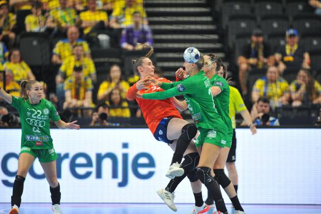 June 1, 2025, Budapest, Budapest, Hungary: DEILA THALE RUSHFELDT of Odense Handbold on the final of the EHF Champions League Woman between Gyori Audi ETO KC and Odense Handbold on the second day of the EHF Champions league Final4 Woman in Budapest on the 1th of June. Budapest Hungary - ZUMAs291 20250601_zip_s291_046 Copyright: xBalintxSzentgallayx