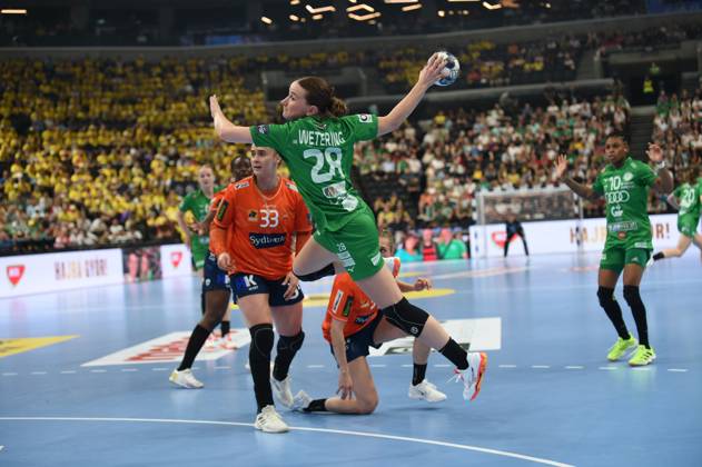 June 1, 2025, Budapest, Budapest, Hungary: Van Wetering Bo of Gyori Audi ETO on the final of the EHF Champions League Woman between Gyori Audi ETO KC and Odense Handbold on the second day of the EHF Champions league Final4 Woman in Budapest on the 1th of June. Budapest Hungary - ZUMAs291 20250601_zip_s291_048 Copyright: xBalintxSzentgallayx