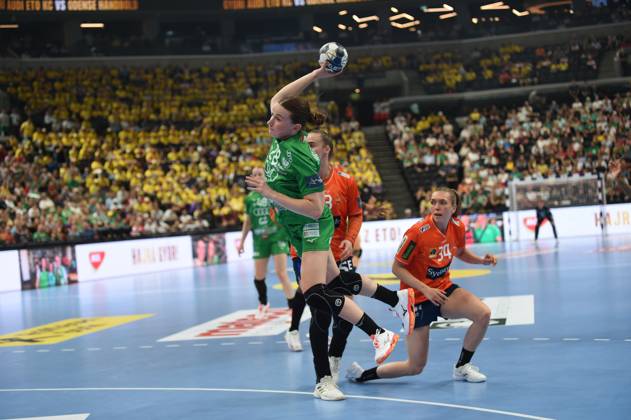 June 1, 2025, Budapest, Budapest, Hungary: Van Wetering Bo of Gyori Audi ETO on the final of the EHF Champions League Woman between Gyori Audi ETO KC and Odense Handbold on the second day of the EHF Champions league Final4 Woman in Budapest on the 1th of June. Budapest Hungary - ZUMAs291 20250601_zip_s291_049 Copyright: xBalintxSzentgallayx