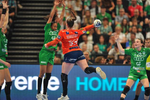 June 1, 2025, Budapest, Budapest, Hungary: DEILA THALE RUSHFELDT of Odense Handbold on the final of the EHF Champions League Woman between Gyori Audi ETO KC and Odense Handbold on the second day of the EHF Champions league Final4 Woman in Budapest on the 1th of June. Budapest Hungary - ZUMAs291 20250601_zip_s291_055 Copyright: xBalintxSzentgallayx