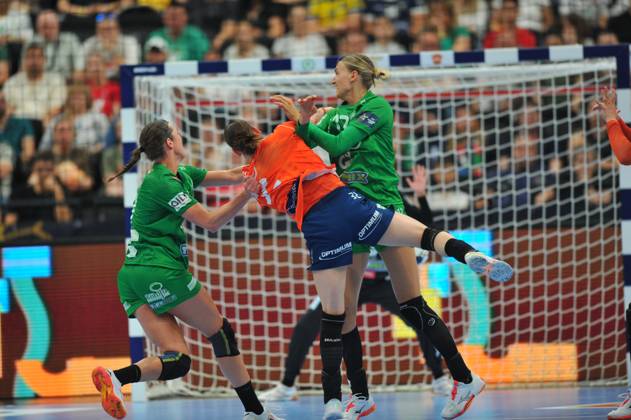 June 1, 2025, Budapest, Budapest, Hungary: Hojlund Mie Enggrob of Odense Handbold on the final of the EHF Champions League Woman between Gyori Audi ETO KC and Odense Handbold on the second day of the EHF Champions league Final4 Woman in Budapest on the 1th of June. Budapest Hungary - ZUMAs291 20250601_zip_s291_065 Copyright: xBalintxSzentgallayx