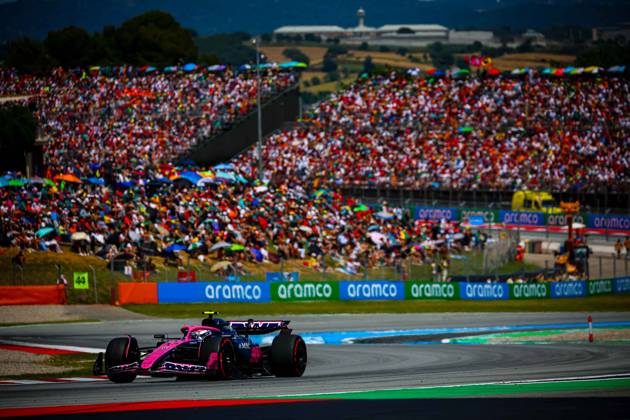 MOTORI - Formula 1 - Aramco Gran Premio de Espana 2025 - Race 43 Franco Colapinto, (ARG) Alpine F1 Team, during the Spanish GP, Barcelona 29 May-1 June 2025, Montemelo Formula 1 World Championship, WM, Weltmeisterschaft 2025. Spain Spain Copyright: xIPAxSport ABACAx