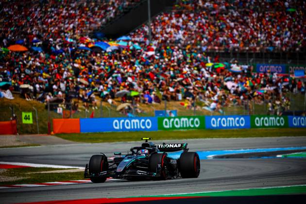 MOTORI - Formula 1 - Aramco Gran Premio de Espana 2025 - Race 12 Andrea Kimi Antonelli, (ITA) AMG Mercedes Ineos W16, during the Spanish GP, Barcelona 29 May-1 June 2025, Montemelo Formula 1 World Championship, WM, Weltmeisterschaft 2025. Spain Spain Copyright: xIPAxSport ABACAx
