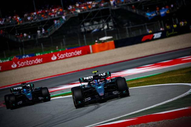 MOTORI - Formula 1 - Aramco Gran Premio de Espana 2025 - Race 12 Andrea Kimi Antonelli, (ITA) AMG Mercedes Ineos W16, during the Spanish GP, Barcelona 29 May-1 June 2025, Montemelo Formula 1 World Championship, WM, Weltmeisterschaft 2025. Spain Spain Copyright: xIPAxSport ABACAx