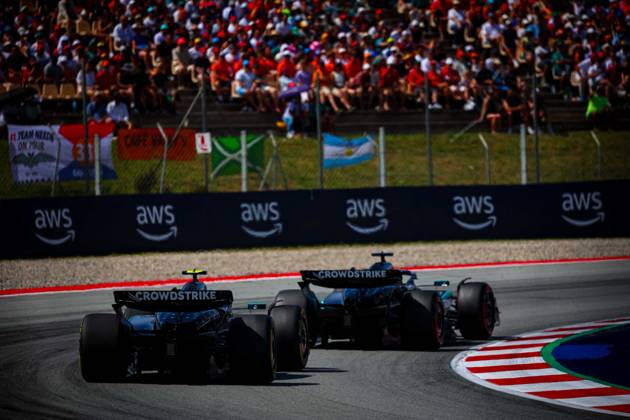 MOTORI - Formula 1 - Aramco Gran Premio de Espana 2025 - Race 12 Andrea Kimi Antonelli, (ITA) AMG Mercedes Ineos W16, during the Spanish GP, Barcelona 29 May-1 June 2025, Montemelo Formula 1 World Championship, WM, Weltmeisterschaft 2025. Spain Spain Copyright: xIPAxSport ABACAx