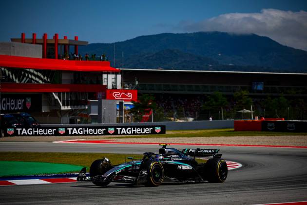 MOTORI - Formula 1 - Aramco Gran Premio de Espana 2025 - Race 12 Andrea Kimi Antonelli, (ITA) AMG Mercedes Ineos W16, during the Spanish GP, Barcelona 29 May-1 June 2025, Montemelo Formula 1 World Championship, WM, Weltmeisterschaft 2025. Spain Spain Copyright: xIPAxSport ABACAx