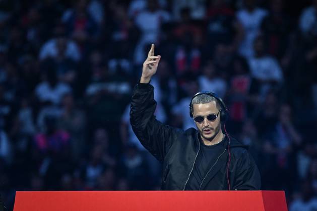 PSG celebrates Champions League trophy at Parc des Princes - FA DJ Snake performs as Paris Saint-Germain’s players celebrate the UEFA Champions League trophy at the Parc des Princes Stadium in Paris on June 1, 2025, the day after PSG won the UEFA Champions League final football match over Inter Milan in Munich, on May 31, 2025. Photo by Firas Abdullah ABACAPRESS.COM Paris Ile-de-France France Copyright: xAbdullahxFiras ABACAx