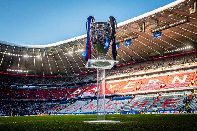 Fußball, Champions-League-Finale 2028 findet in der Allianz-Arena in München statt, Archivbilder