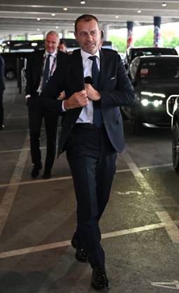 04 06 2025, xjrdrx, Football UEFA Nations League 1 2 Final, Germany Portugal v l UEFA President Aleksander Ceferin DFL DFB REGULATIONS PROHIBIT ANY USE OF PHOTOGRAPHS as IMAGE SEQUENCES and or QUASI VIDEO Muenchen