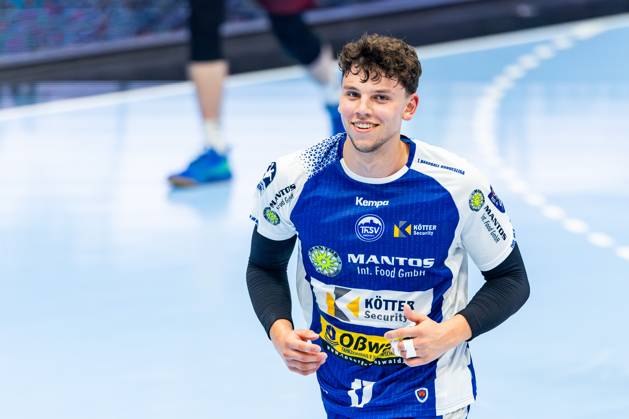 04 06 2025, GER, Handball, Men, Season 24 25, 1 Daikin Handball Bundesliga, 33 Matchday, ThSV Eisenach 1 VfL Potsdam Marko Grgic ThSV Eisenach,17 99817 Eisenach Werner Assmann Halle Am Sportp Thueringen Germany