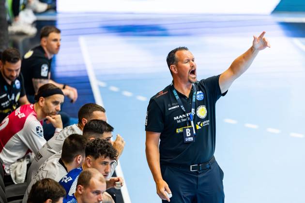 04 06 2025, GER, Handball, Men, Season 24 25, 1 Daikin Handball Bundesliga, 33 Matchday, ThSV Eisenach 1 VfL Potsdam Misha Kaufmann ThSV Eisenach,Coach 99817 Eisenach Werner Assmann Halle Am Sportp Thueringen Germany