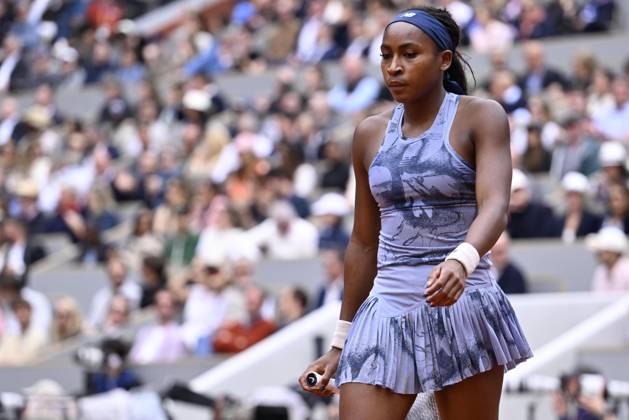 2025 Roland-Garros - Day 14 PARIS, FRANCE - JUNE 7: Coco Gauff of US in action against Aryna Sabalenka (not seen) during the Women s Singles final match on Day 14 of the 2025 French Open at Court Philippe-Chatrier in Paris, France on June 7, 2025. Burak Akbulut Anadolu Paris France. Editorial use only. Please get in touch for any other usage. Copyright: x2025xAnadoluxBurakxAkbulutx
