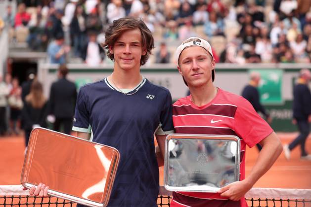 Tennis, French Open, Juniors, Final, Niels McDonald - Max Schönhaus