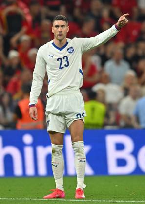 ALBANIA vs SERBIA DUSAN VLAHOVIC, football player of Serbia during World Cup qualification match against Albania, at Kombetare stadium. Tirana, 07.06.2025. photo: MN Press photo mm FOOTBALL, SERBIA, ALBANIA, FIFA World Cup, WM, Weltmeisterschaft, Fussball QUALIFICATIONS MATCH Tirana Kombetare stadium Albania Copyright: xMarkoxMetlas xMNxPressx