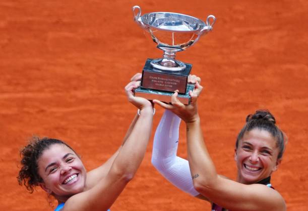 Tennis, French Open, doubles, womens final