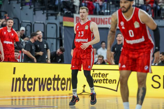 Andreas Obst FC Bayern Basketball, 13 , GER, FC Bayern Basketball vs MLP Academics Heidelberg, Basketball, easycredit Basketball Bundesliga, BBL, Playoffs, Semifinals, Season 2024 2025, 07 06 2025, GER, FC Bayern Basketball vs MLP Academics Heidelberg, Basketball, easycredit Basketball Bundesliga, BBL, Playoffs, Semifinals, Season 2024 2025, 07 06 2025 Muenchen Copyright: xEibner-Pressefoto JennixMaulx EP_JML