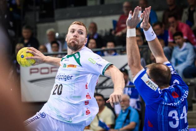 Handball, HBL, TVB 1898 Stuttgart - SC DHfK Leipzig