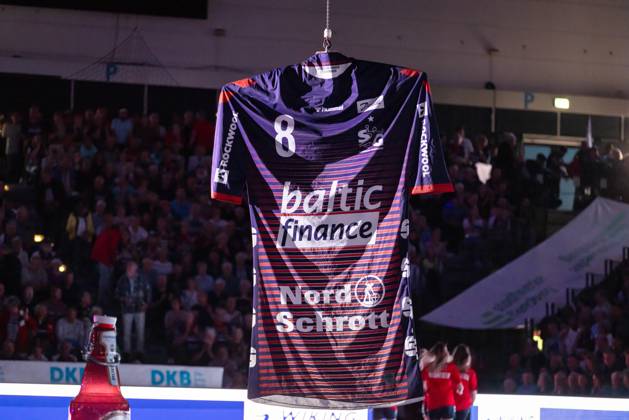DAIKIN HBL SG Flensburg Handewitt vs Handball Sportverein Hamburg 08 06 25 Fan Jersey DAIKIN HBL SG Flensburg Handewitt vs Handball Sportverein Hamburg, GP JOULE Arena on 08 06 25 Copyright: xBEAUTIFULxSPORTS MarioxM.xKobergx