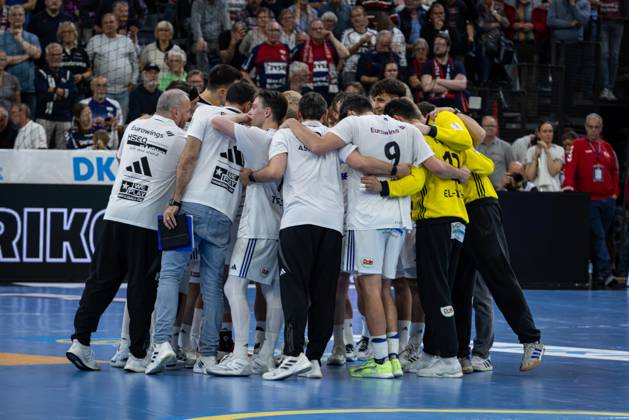 DAIKIN HBL SG Flensburg Handewitt vs Handball Sportverein Hamburg 08 06 25 Team Handball Sport Verein Hamburg after the match DAIKIN HBL SG Flensburg Handewitt vs Handball Sportverein Hamburg, GP JOULE Arena on 08 06 25 Copyright: xBEAUTIFULxSPORTS MarioxM.xKobergx