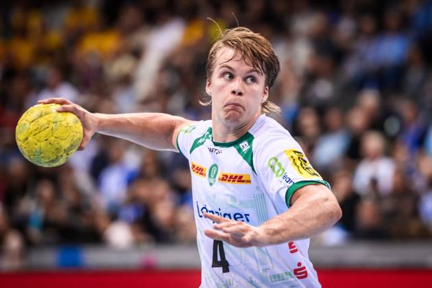 Andri Mar Runarsson SC DHfK Leipzig, 04 GER, TVB Stuttgart SC DHfK Leipzig, DAIKIN HBL, Handball, Bundesliga, 34 Matchday, Season 2024 2025, 08 06 2025 GER, TVB Stuttgart SC DHfK Leipzig, DAIKIN HBL, Handball, Bundesliga, 34 Matchday, Season 2024 2025, 08 06 2025 Stuttgart Copyright: xSandyxDinkelackerx EP_SDR