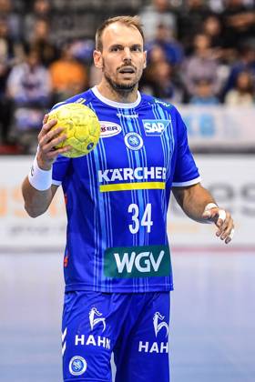 TVB Stuttgart SC DHfK Leipzig Stuttgart, 08 06 2025 Kai Haefner Stuttgart 34 Stuttgart, 08 06 2025 34 Matchday of the Handball Bundesliga, TVB Stuttgart SC DHfK Leipzig, Porsche Arena, Stuttgart Copyright: xBEAUTIFULxSPORTS Märklx