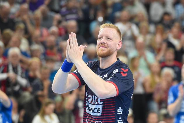 Handball I Men I Season 2024 2025 I Bundesliga I 34 Matchday I SG Flensburg Handewitt HSV Hamburg I 08 06 2025 Blaz Blagotinsek 43, SG Flensburg Handewitt Copyright: xLobeca JanxKirschnerx