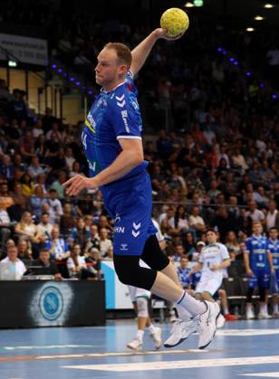 BAU 08 06 2025 Stuttgart Handball TVB Stuttgart vs SC DHFK Leipzig, Lenny Rubin TVB