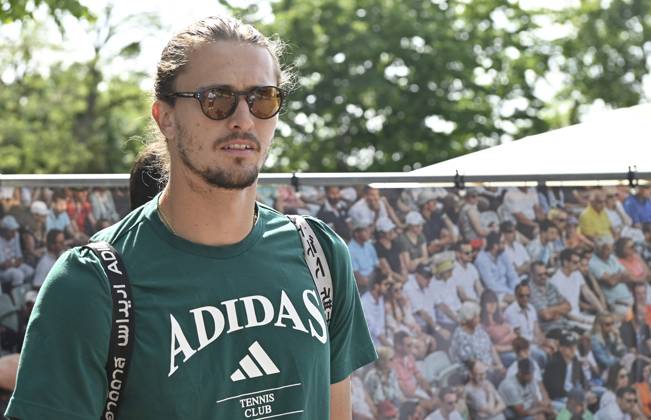Tennis, ATP tournament in Stuttgart, Alexander Zverev arrival